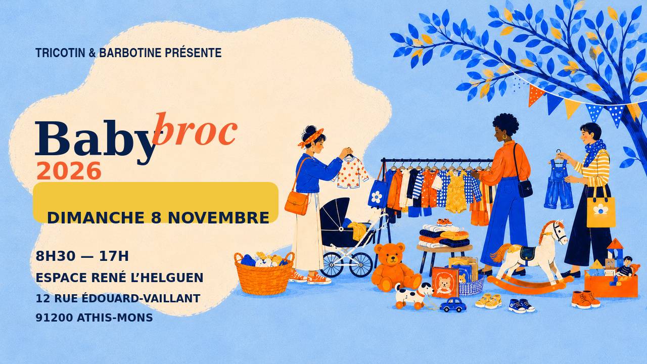 brocante du quartier val d'Athis-Mons