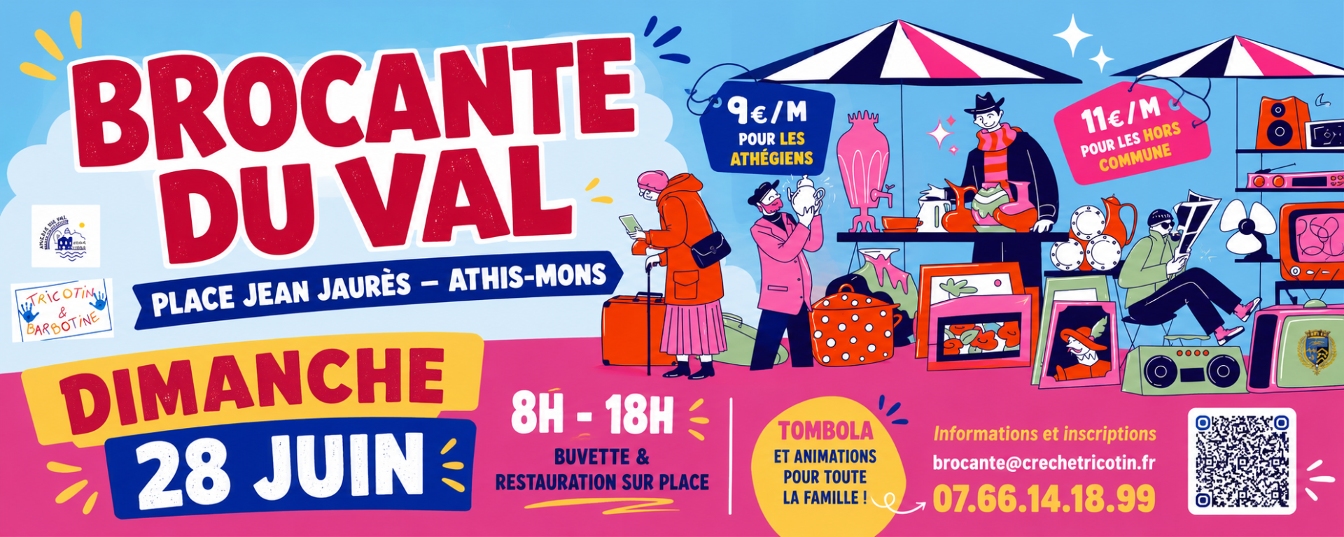 brocante du quartier val d'Athis-Mons